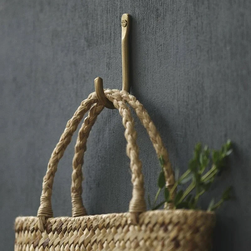 Brass Wall Single Hook