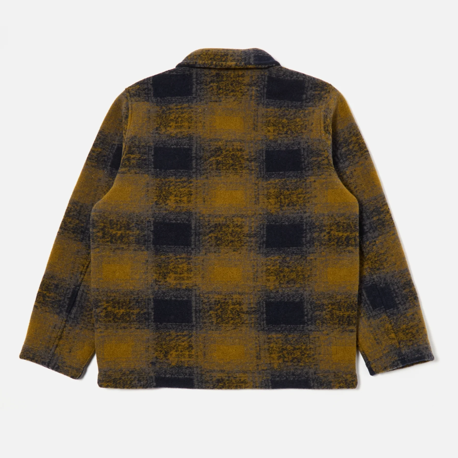 UW Field Jacket Navy Check - Image 3