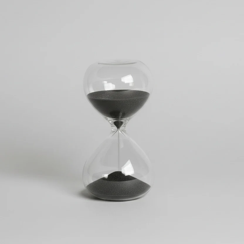 Hourglass M - 5 Min Clear