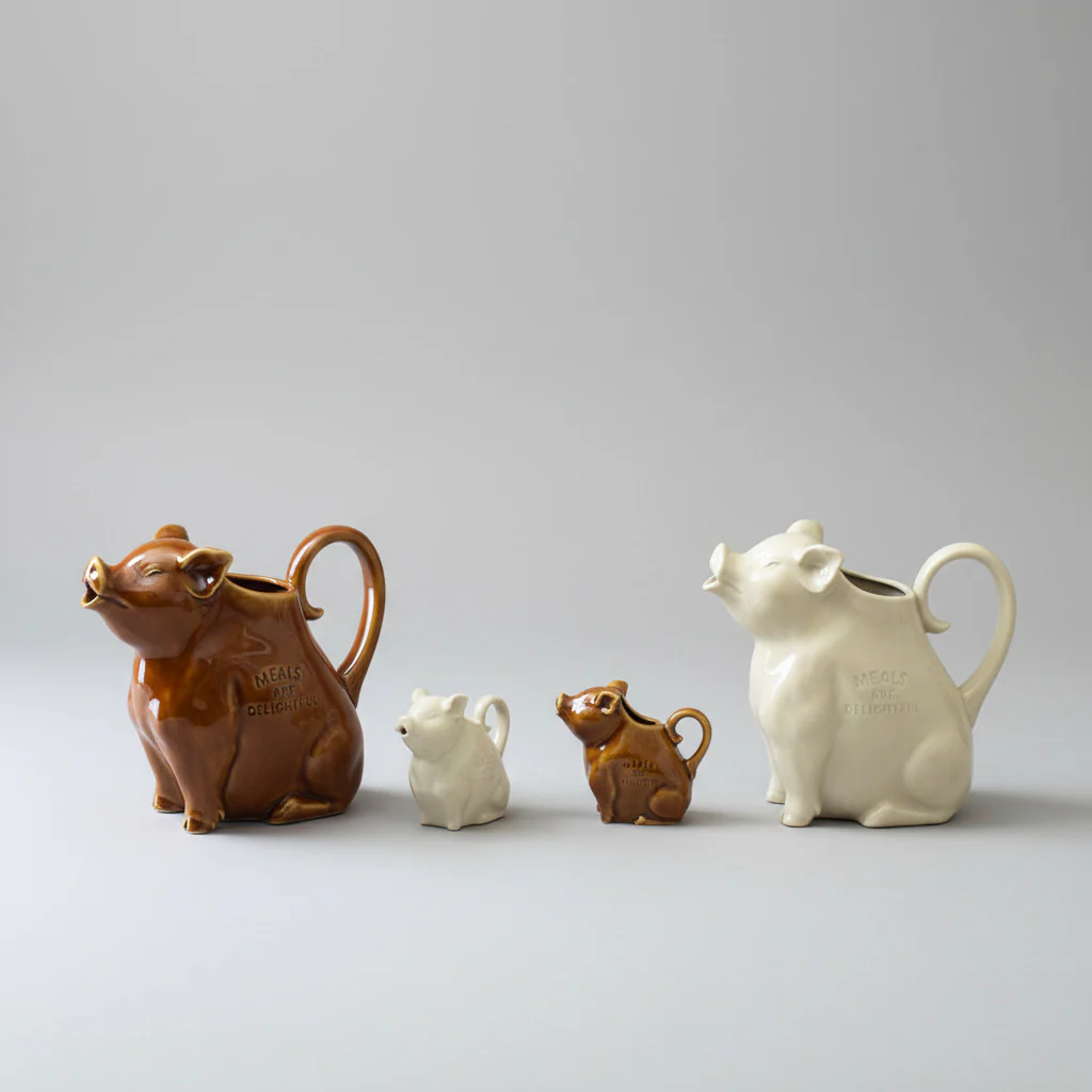 Piggy Pitcher S - White - Image 3