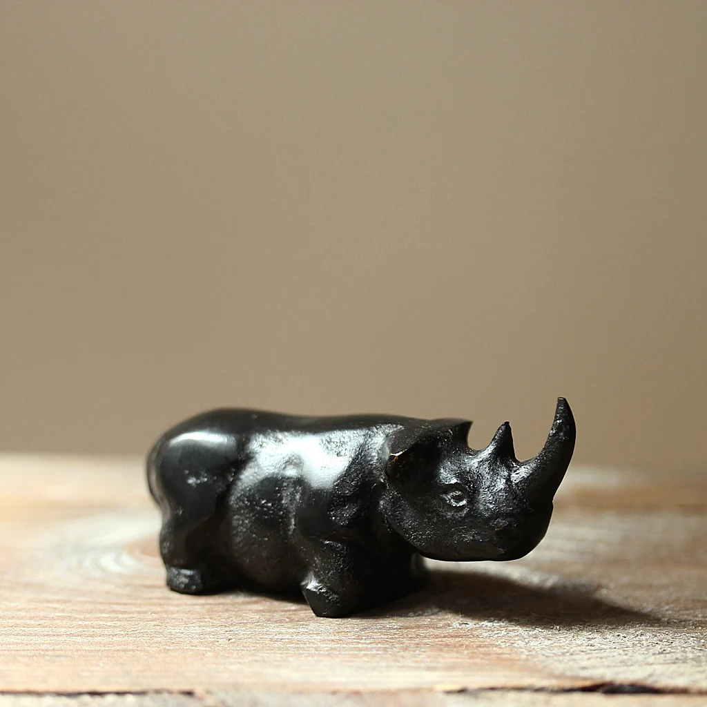 Rhino Paperweight - Image 3