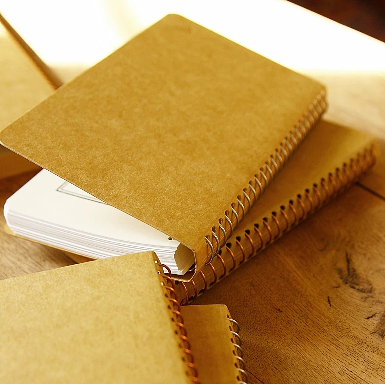 Spiral Ring Notebook Blank DW Kraft Paper B6 - Image 7