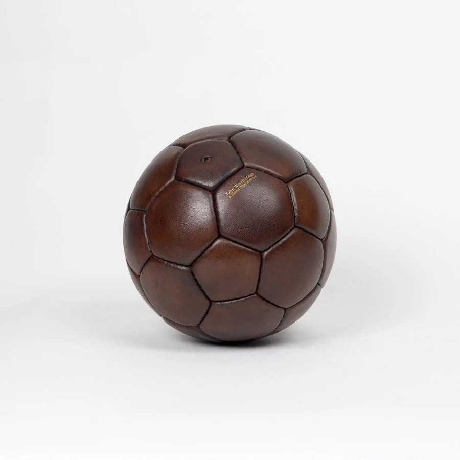 Vintage Leather Handball 1950